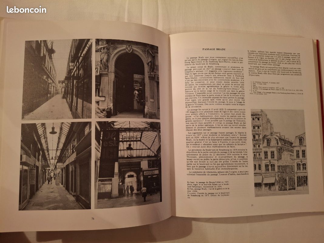 Livre. Les passages couverts. Paris (image 4)