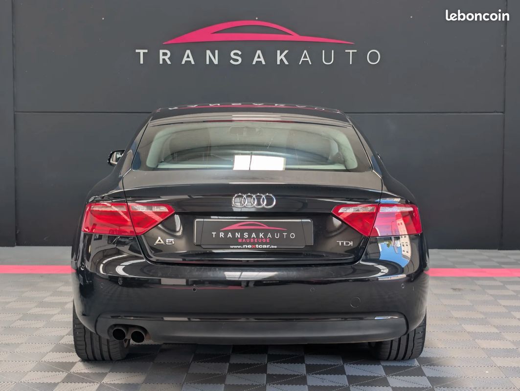 AUDI A5 SPORTBACK 2.0 TDI 136ch Ambiente - Intérieur cuir - Régulateur de vitesse - Clim auto (image 4)