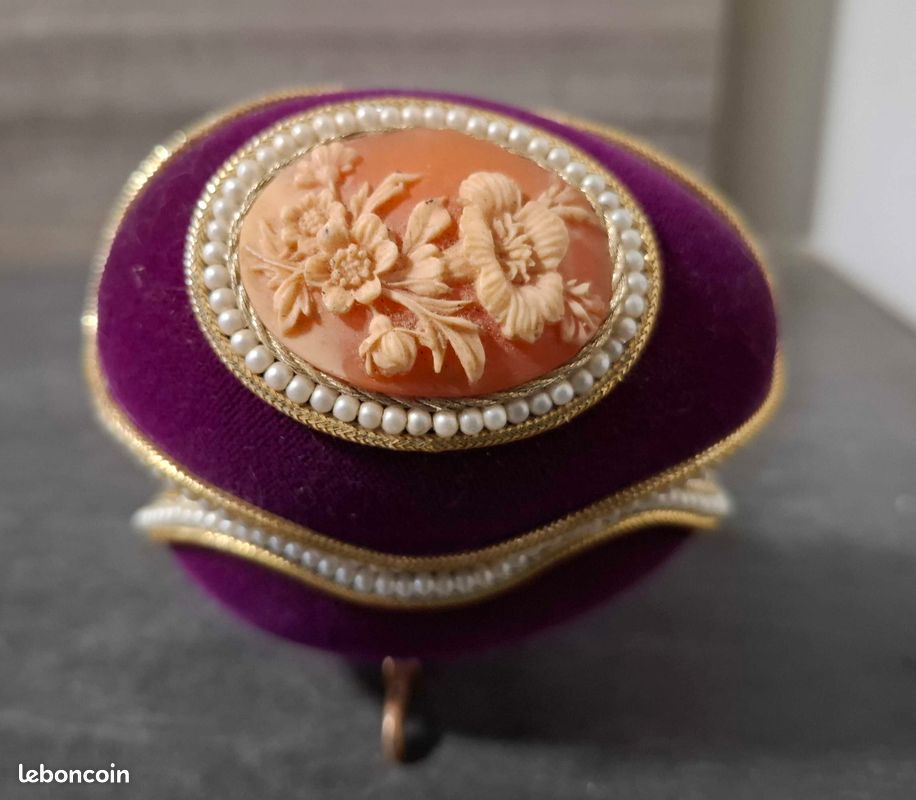 Œuf écrin à Bijoux - Occasion - Pour Rangement Ou Décoration