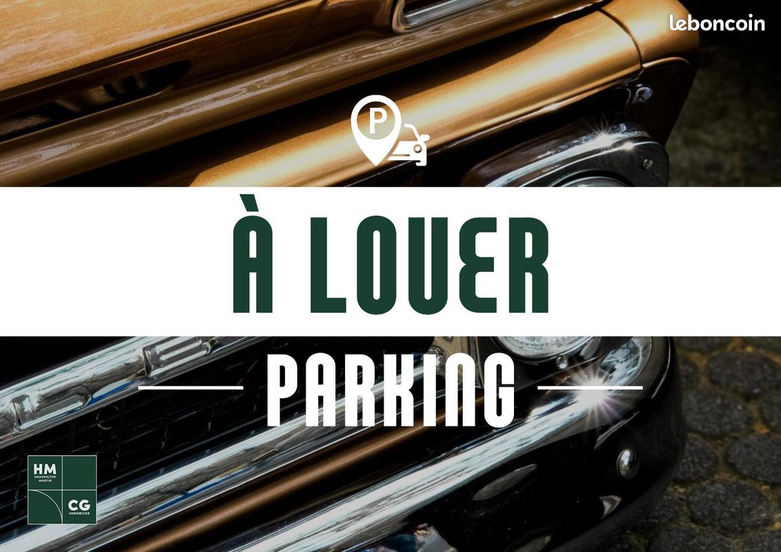Parking STRASBOURG · 60 €/mois