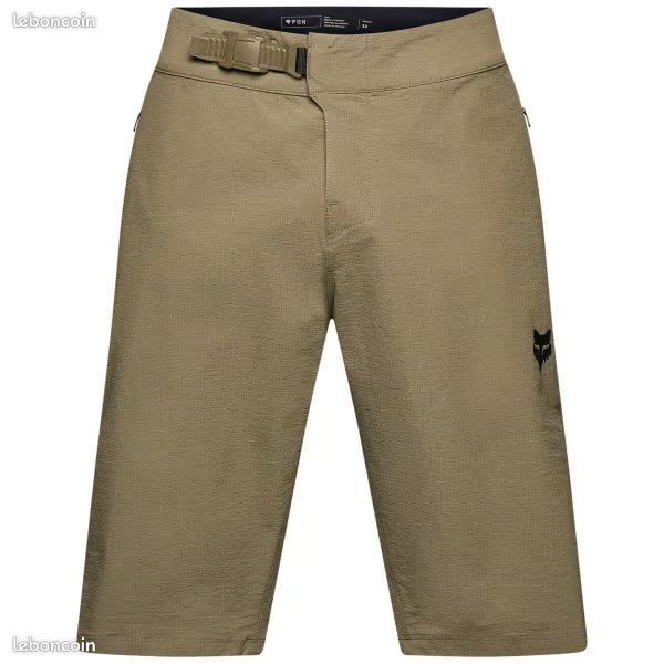 Short de vélo/VTT homme, avec slip et "peau de chamois" intégrée FOX ranger W/linner en 40, 48 ou 50, neuf (image 1)