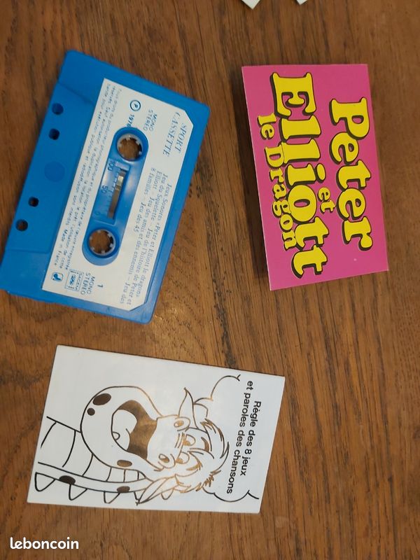 Peter et eliot le dragon jeux cassette audio 1978 (image 4)