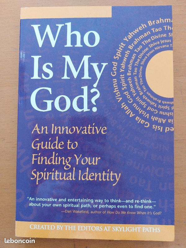 EN ANGLAIS - Who Is My God? (image 1)