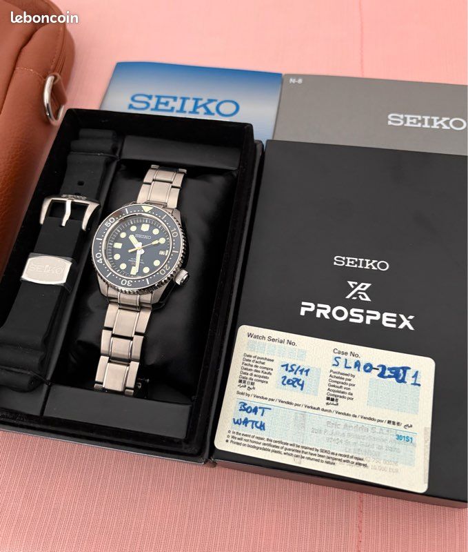 Seiko Marinemaster SLA023J1 full set en parfait état (image 2)