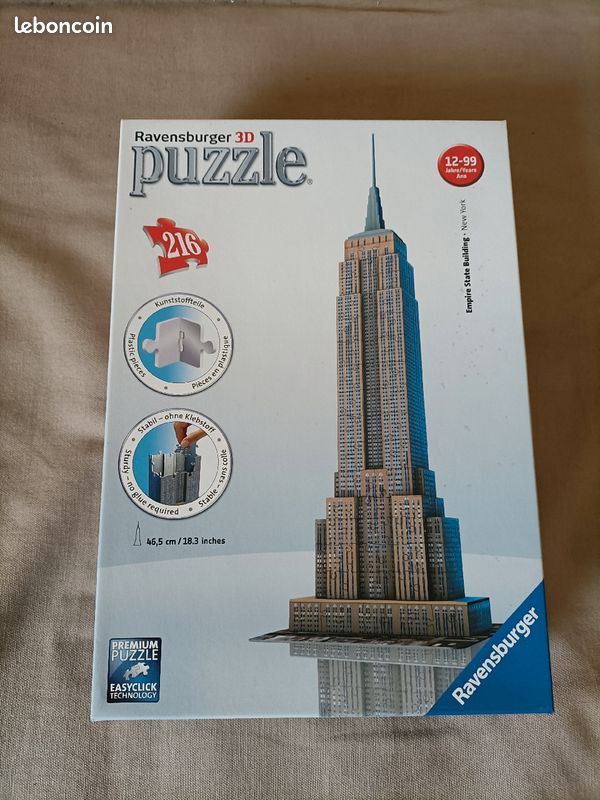Puzzle Empire State Building 3D (image 1)