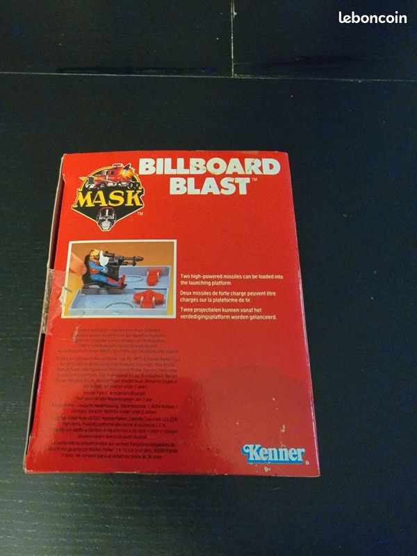 Jouet M.A.S.K. - Billboard Blast Panneau Destructeur - Kenner - Neuf Sous Cello (prix En DM)