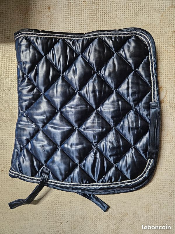Tapis De Selle Eskadron - Satin, Escadron Complet - Taille Full - Noir - Occasion