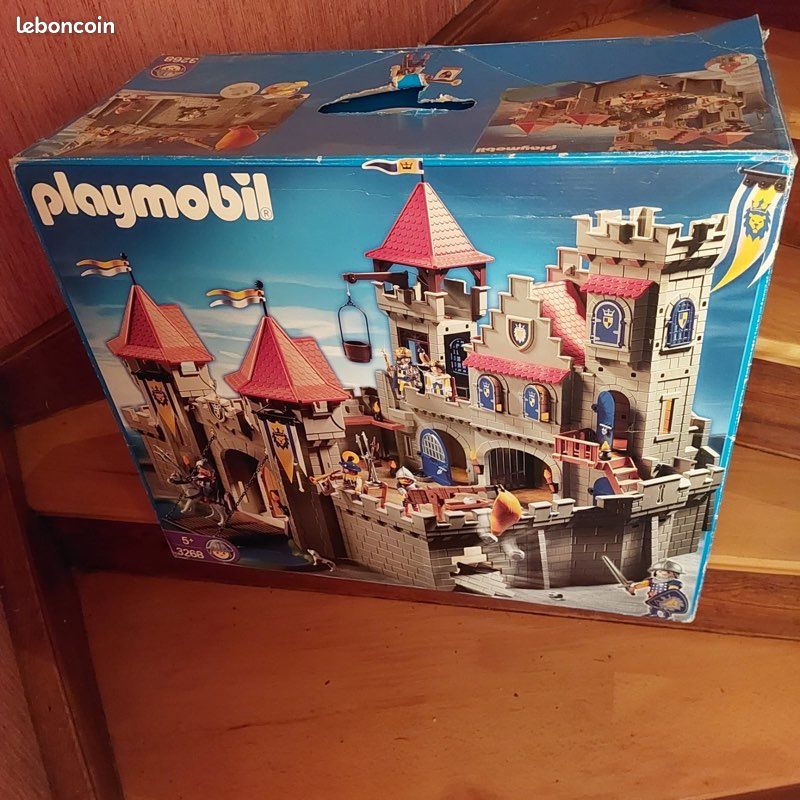 PLAYMOBIL CHÂTEAU 3268 avec Boîte et Notice Moyen Âge Médiéval EUR 140