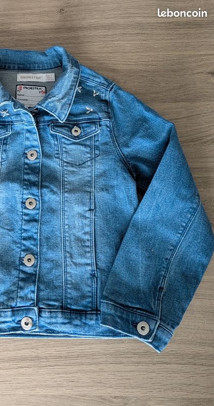 Veste en Jean Fille - 8 Ans (image 4)