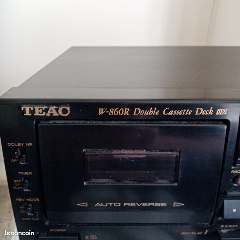Lecteur K7 TEAC A-150 année 1977