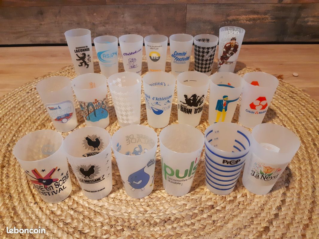 Lot de 2 verres super hero - Arts de la table