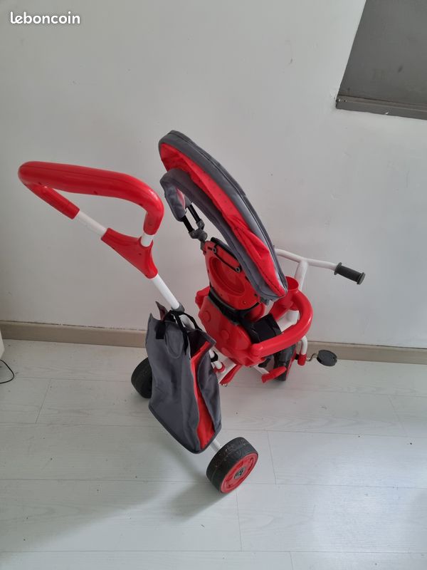 Tricycle évolutif strolly spin rouge (image 2)