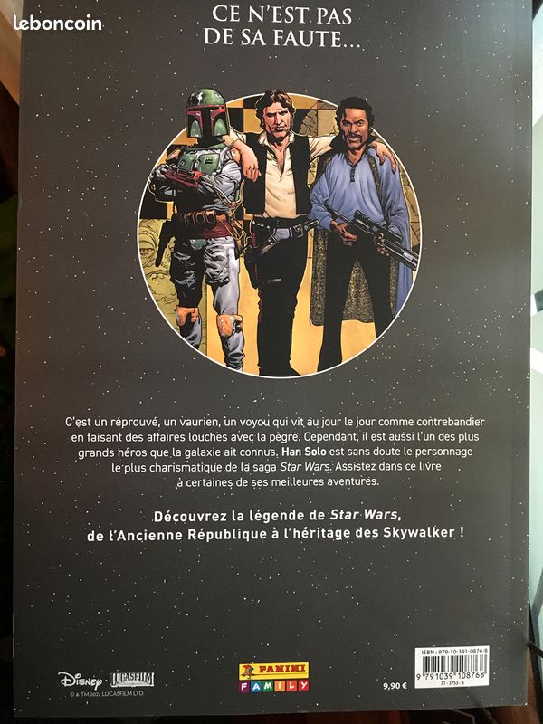 Album BD Comics Star Wars "Les vauriens de la galaxie" (tome 3) (image 2)