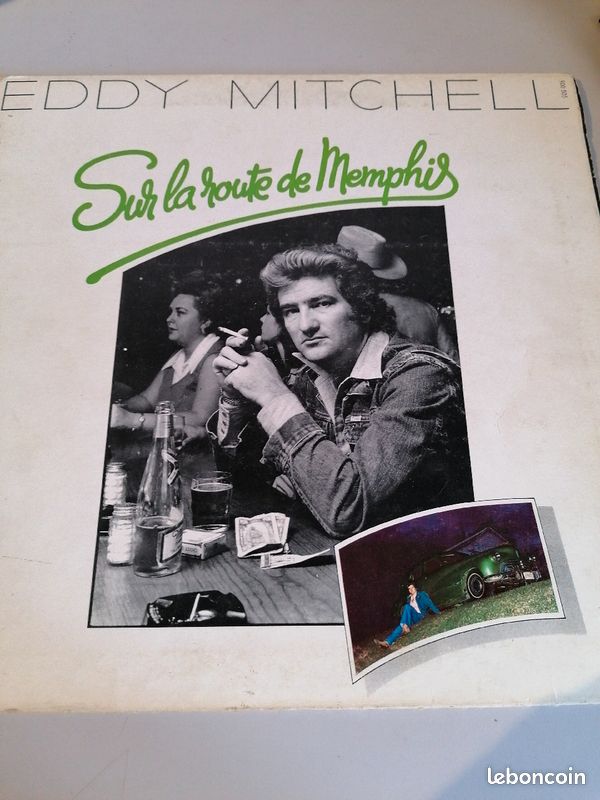 Vinyle 33 tours Eddy Mitchell Sur La Route De Memphis (image 1)