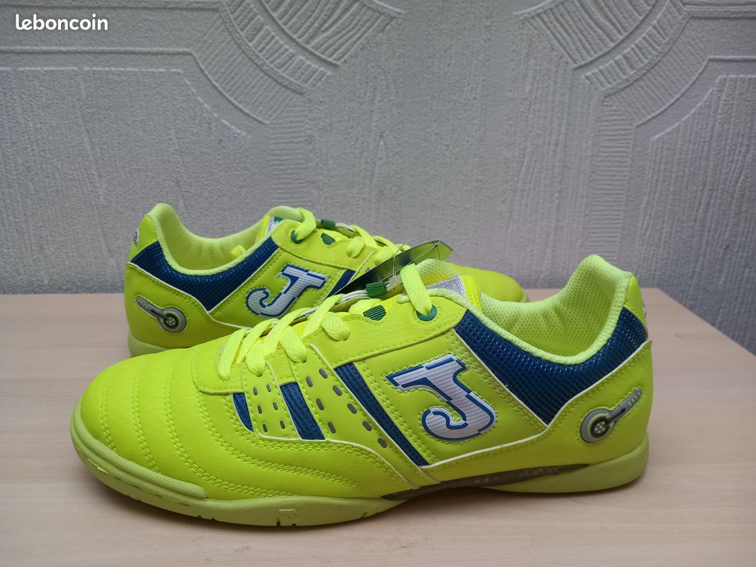 Joma Lozano Citron Vert Lime Green Chaussures de Futsal
