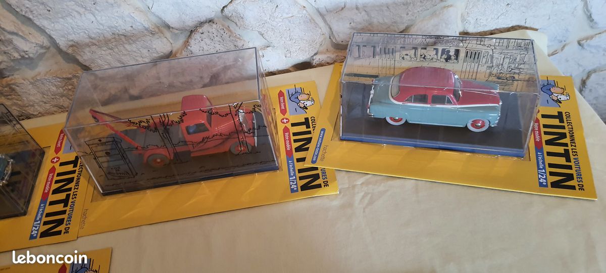 Splendide Voiture Neuve Tintin 1/24° En Boite + Fascicule N°17 - a