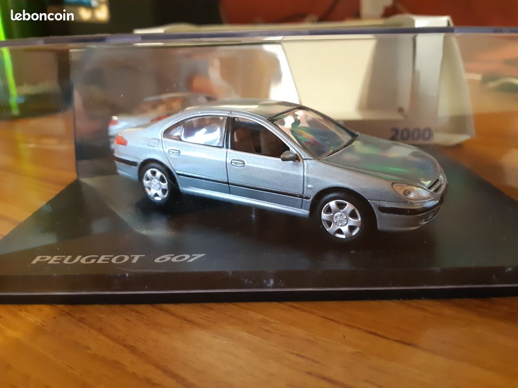 Norev 1/43 Peugeot 607 – Miniature De Collection Grise, Occasion