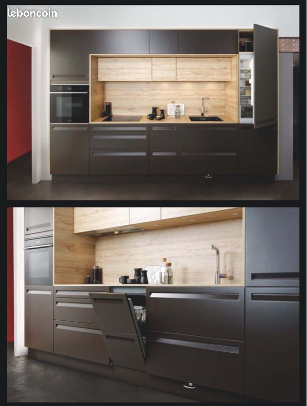 Cuisine Schmidt metal brossé (image 1)