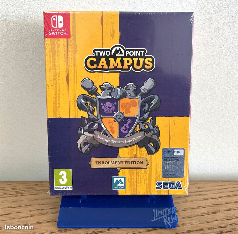 Two Point Campus NEUF Sous Blister Pour Nintendo Switch - Jeu De Simulation De Campus Délirant
