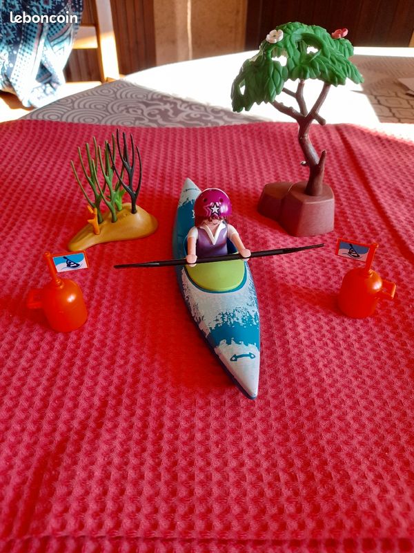 Kayak +accessoires Playmobil (image 1)
