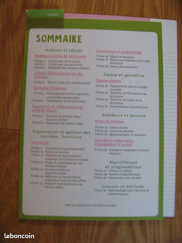 Ma boîte à… fiches de révision du brevet des collèges DNB (mb95) (image 6)