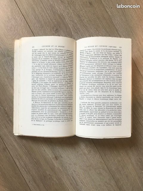 Rare : Histoire des relations internationales T7 les crises du XXe siècle 1914 - 1929 P.Renouvin (image 4)