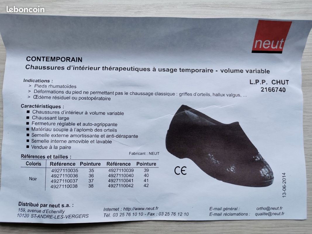Chaussures thérapeutiques (image 3)