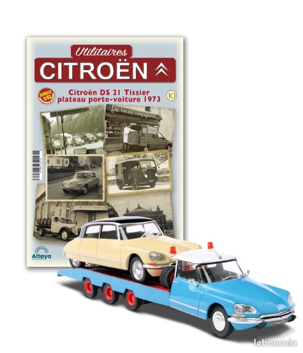 Modèle Réduit Citroën DS 21 Tissier Ambulance 1973 échelle 1/43 - IXO Altaya Neuf En Boîte D'origine