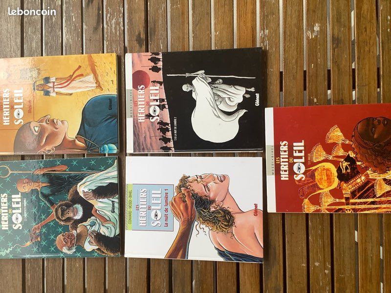 Série BD les héritiers du soleil (image 1)