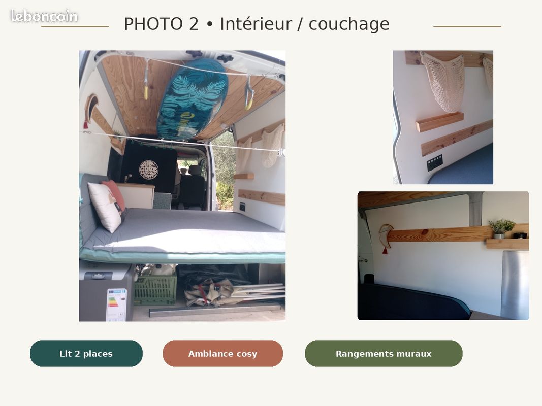 Van aménagé L1H2 2.3 dCi 125 ch CT vierge (image 2)