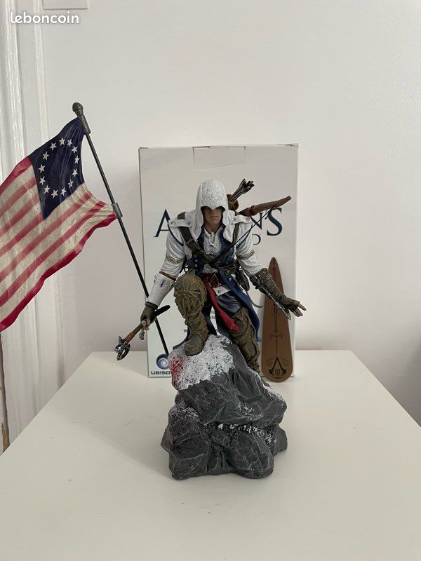 Assassin's Creed III : Connor Rise - figurine UBI Collectibles - Prix & Rareté