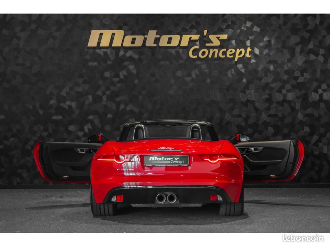 Jaguar F-Type V6 3.0 Cabriolet 340 CH / APPLE CAR PLAY CARBONE CAMERA AUDIO MERIDIAN (image 5)