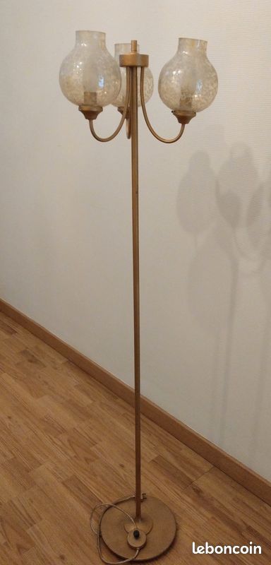 Lustre 9 boules et lampadaire 3 boules (image 2)