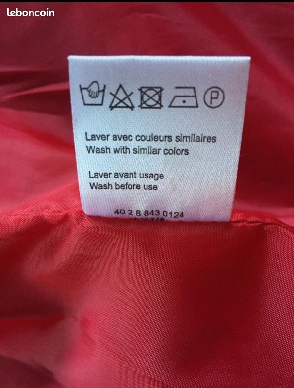 Manteau /veste rouge taille 42 (image 8)