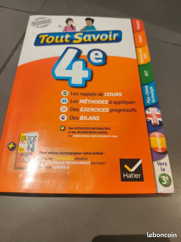 Livre scolaire (image 1)