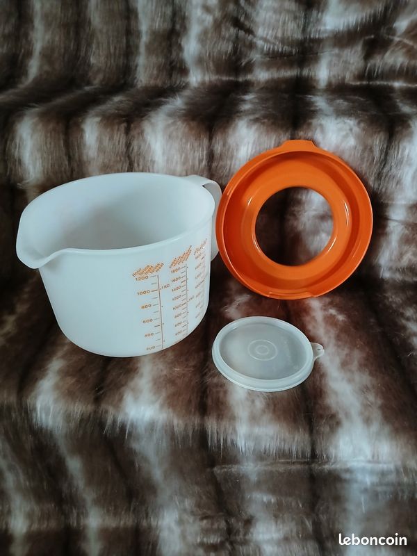 Boite Verseuse TUPPERWARE Sucre Farine Riz Hermétique 19 + 16 Cm TTBE