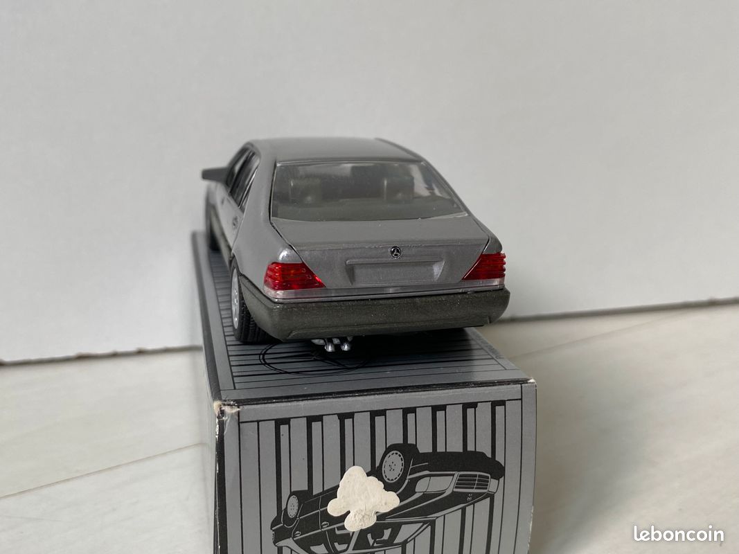 Miniature Schabak - Mercedes 600 SEL - Grise - Échelle 1/43 - État Neuf Avec Boîte