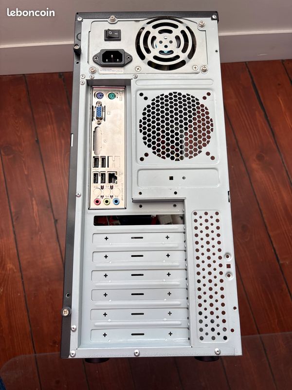 Pc complet Processeur celeron double cœur 2 x 2go ddr2 800 mghz, alim 480 watts, cdrom, disk dur sata (image 3)