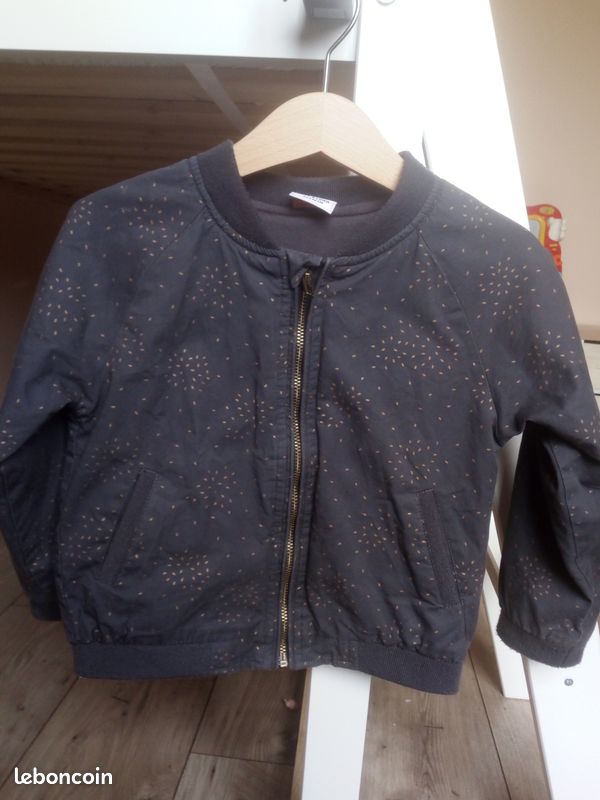 Veste fille style bombers (image 1)