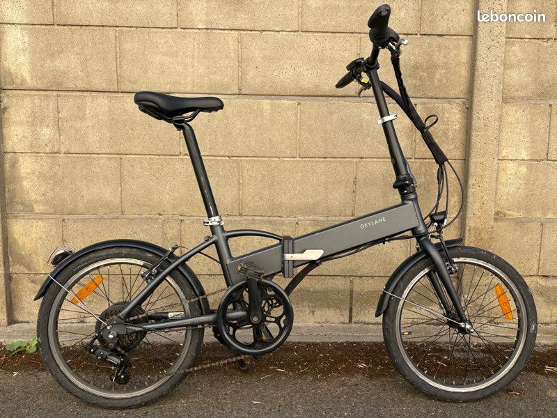 Vélo électrique Tilt 500 Bleu Velo Electrique Btwin Tilt 500