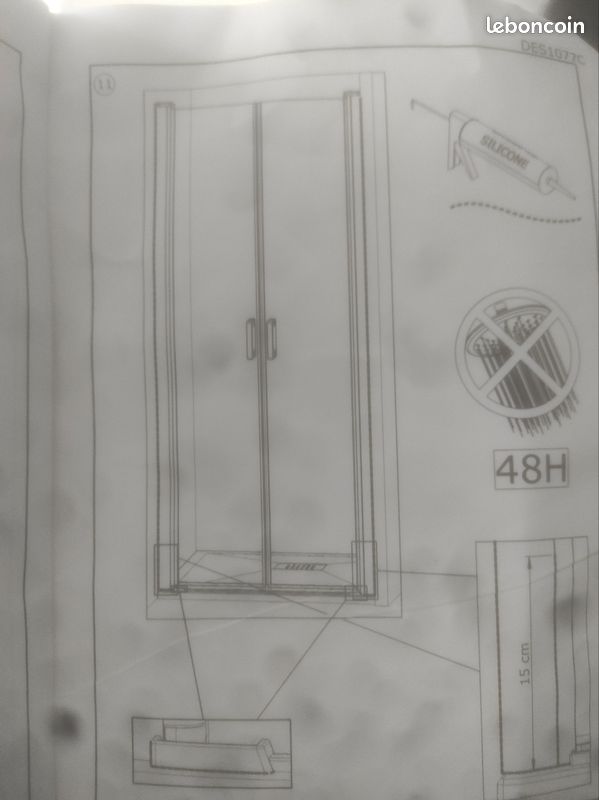 Porte de douche (image 2)