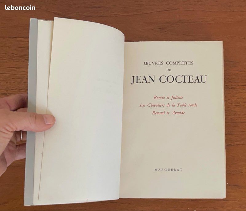 Jean Cocteau – Œuvres complètes Volume VI – Éditions Marguerat (image 3)