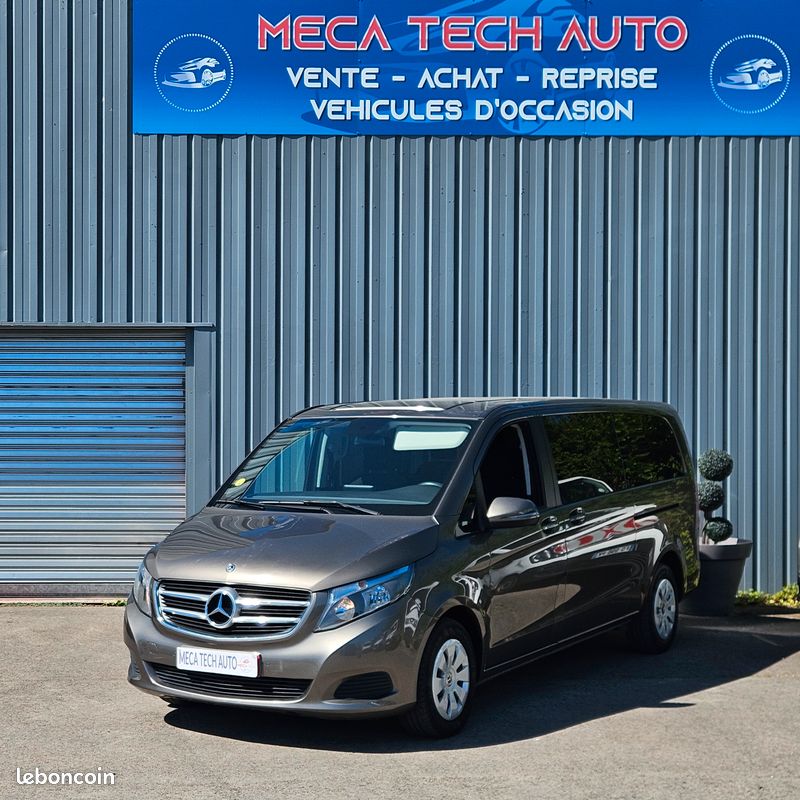 Mercedes classe v 220d 163 cv 7 places extra long 2017 1ere main garantie 6 mois (image 1)