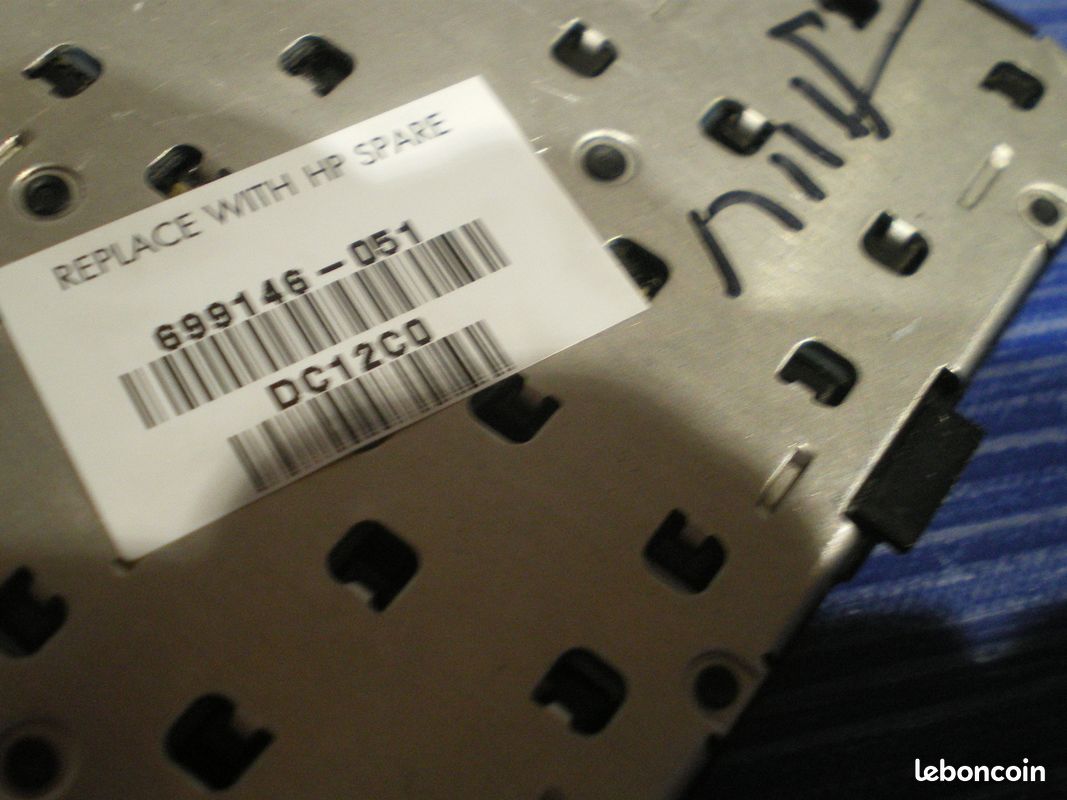 Clavier AZERTY Français Neuf Pour HP Pavilion DV7-4000 - Réf. 594751-051 / 605344-051