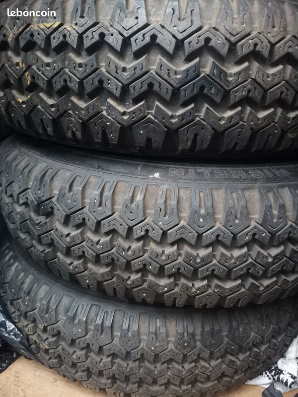 4 roues Jaguar XJ pneus Michelin 185R15 comme neufs (image 2)