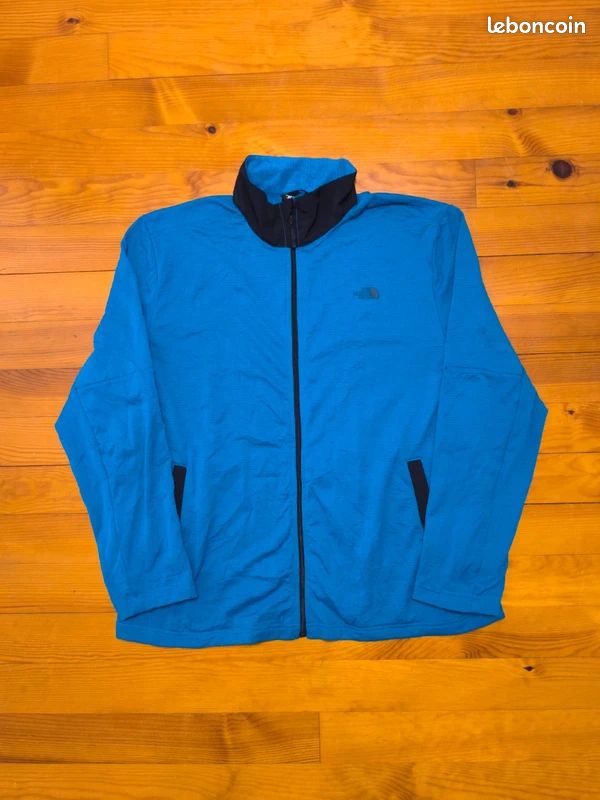 Veste Polaire Zip The North Face Bleu, noir Taille XL