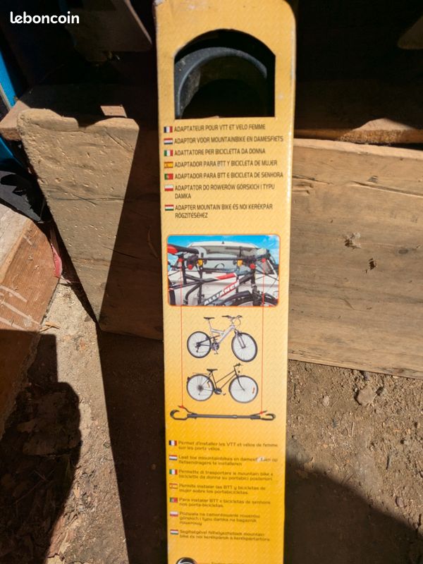 Adaptateur pour VTT et Vélo F sur porte velo (image 1)