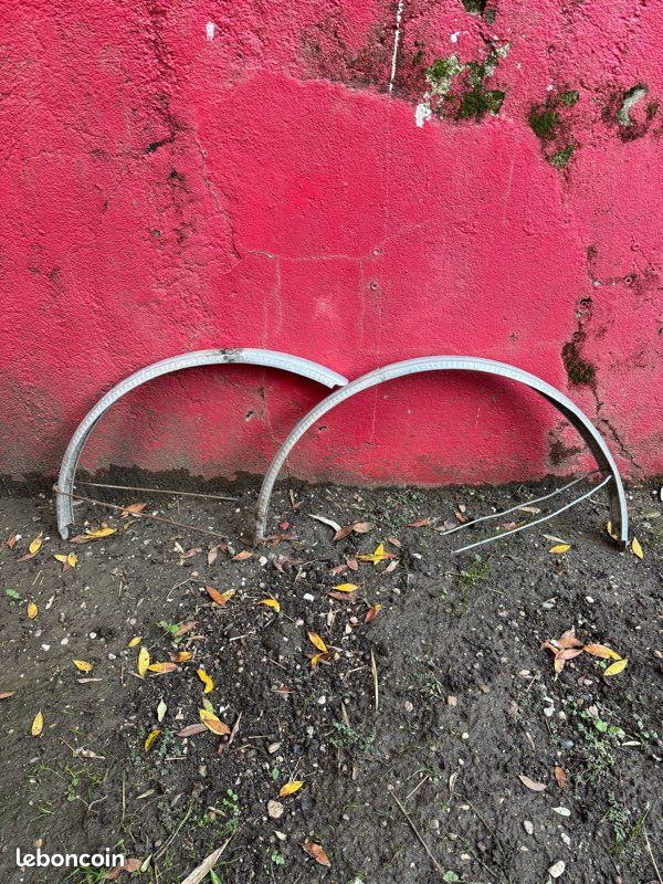 Garde-boue Vélo Ancien En Aluminium – Look Vintage