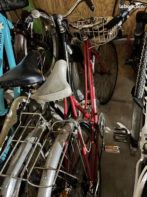 Vélo ville, homme, femme, enfants (image 4)