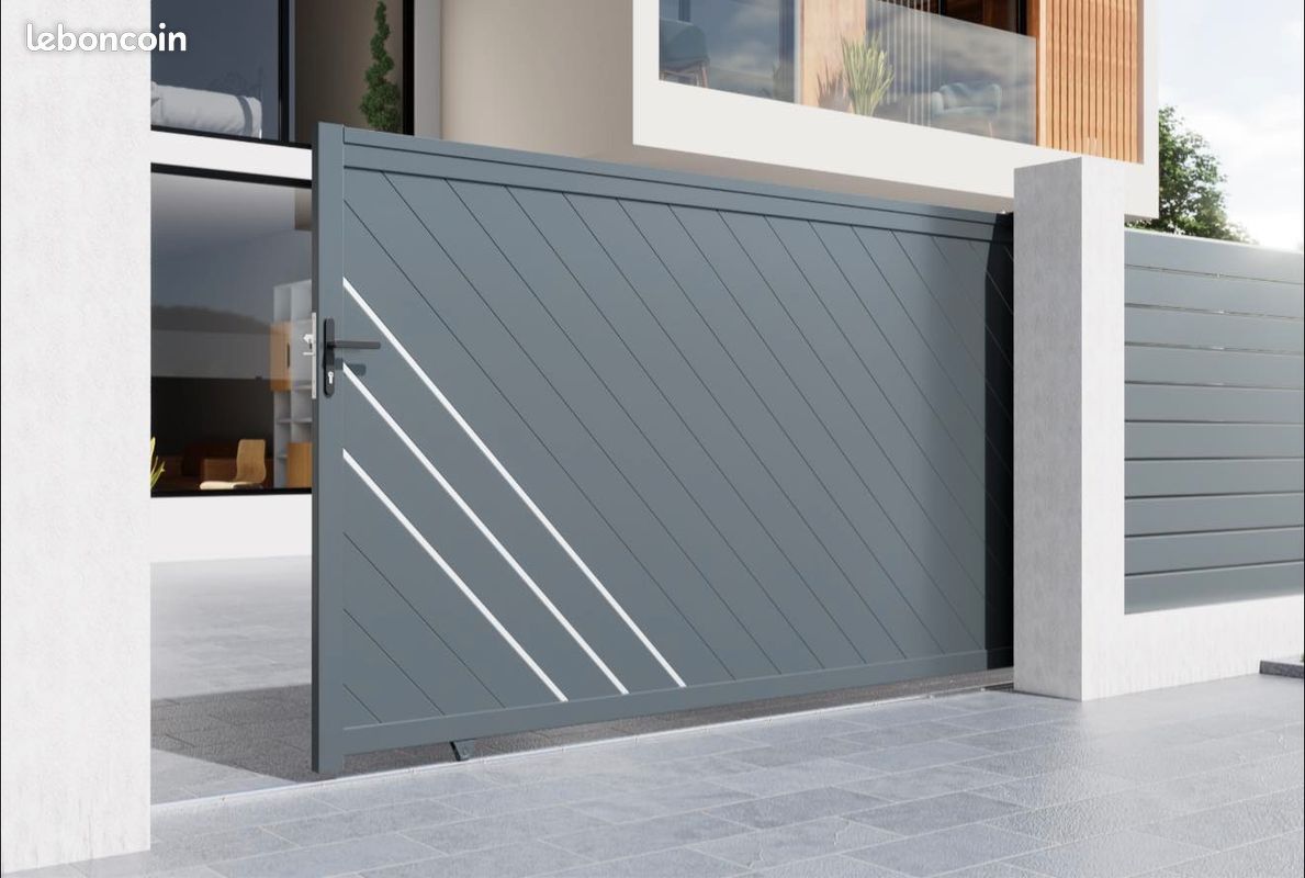 🚪 Portail Aluminium Battant 3M Jusqu’Au 6M (image 1)